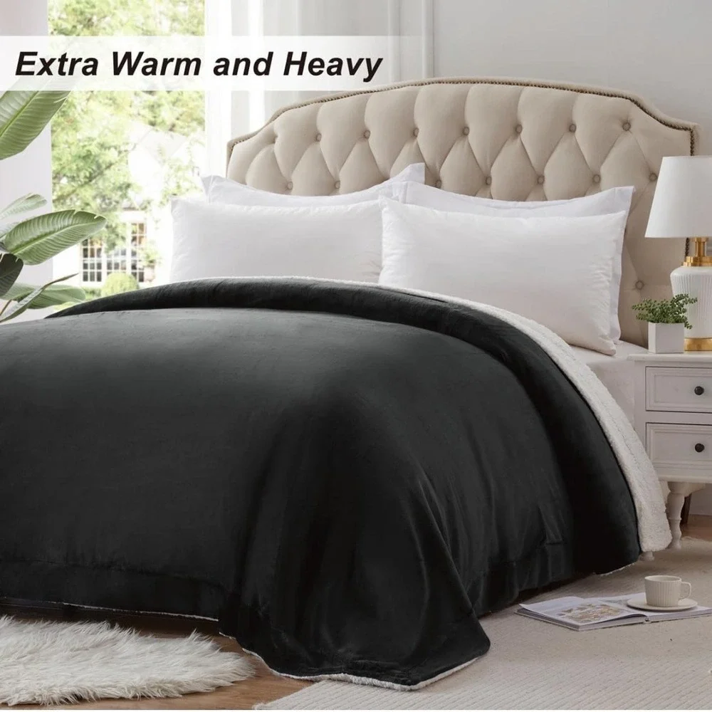sherpa blanket queen